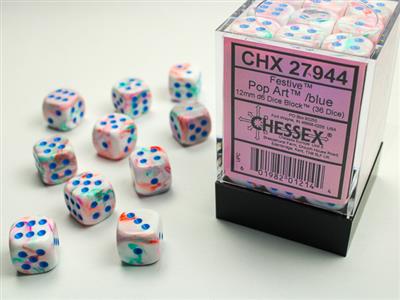 Chessex: 12mm D6 Dice Block (36 Dice)