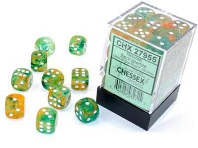 Chessex: 12mm D6 Dice Block (36 Dice)