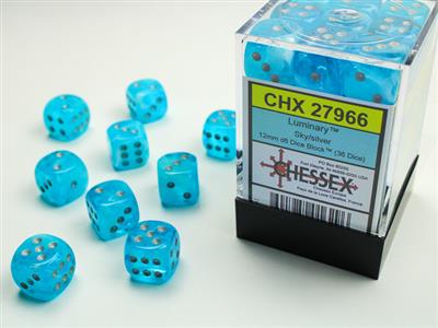 Chessex: 12mm D6 Dice Block (36 Dice)