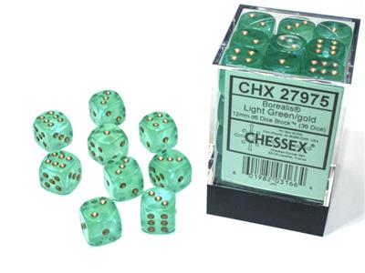 Chessex: 12mm D6 Dice Block (36 Dice)