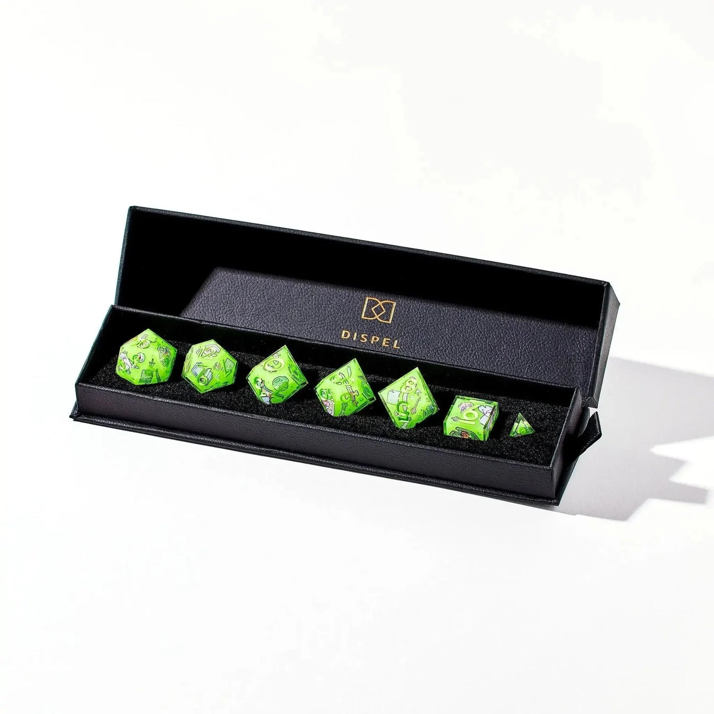 Death By Ooze 7-Piece Iconic Dice Set