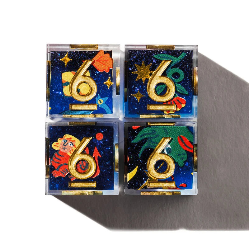 Dragon Slayer 4-Piece Iconic D6 Set