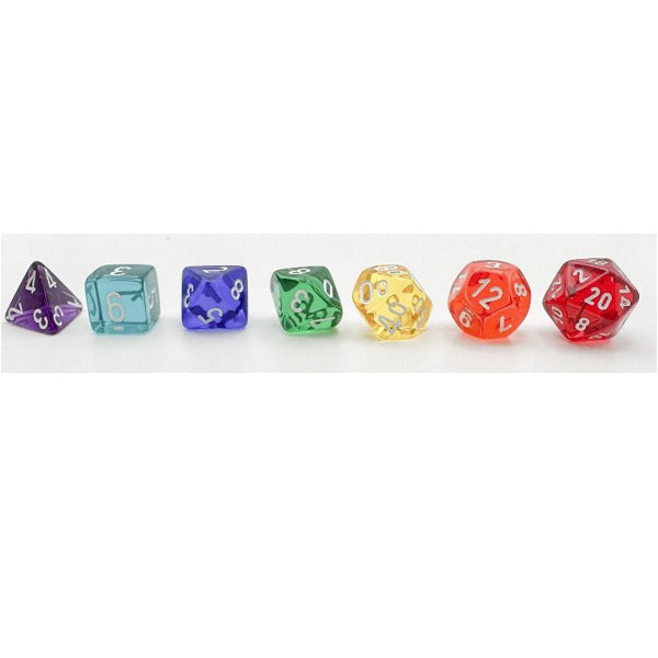Chessex: 7 Polyhedral Dice Set (7 Dice)