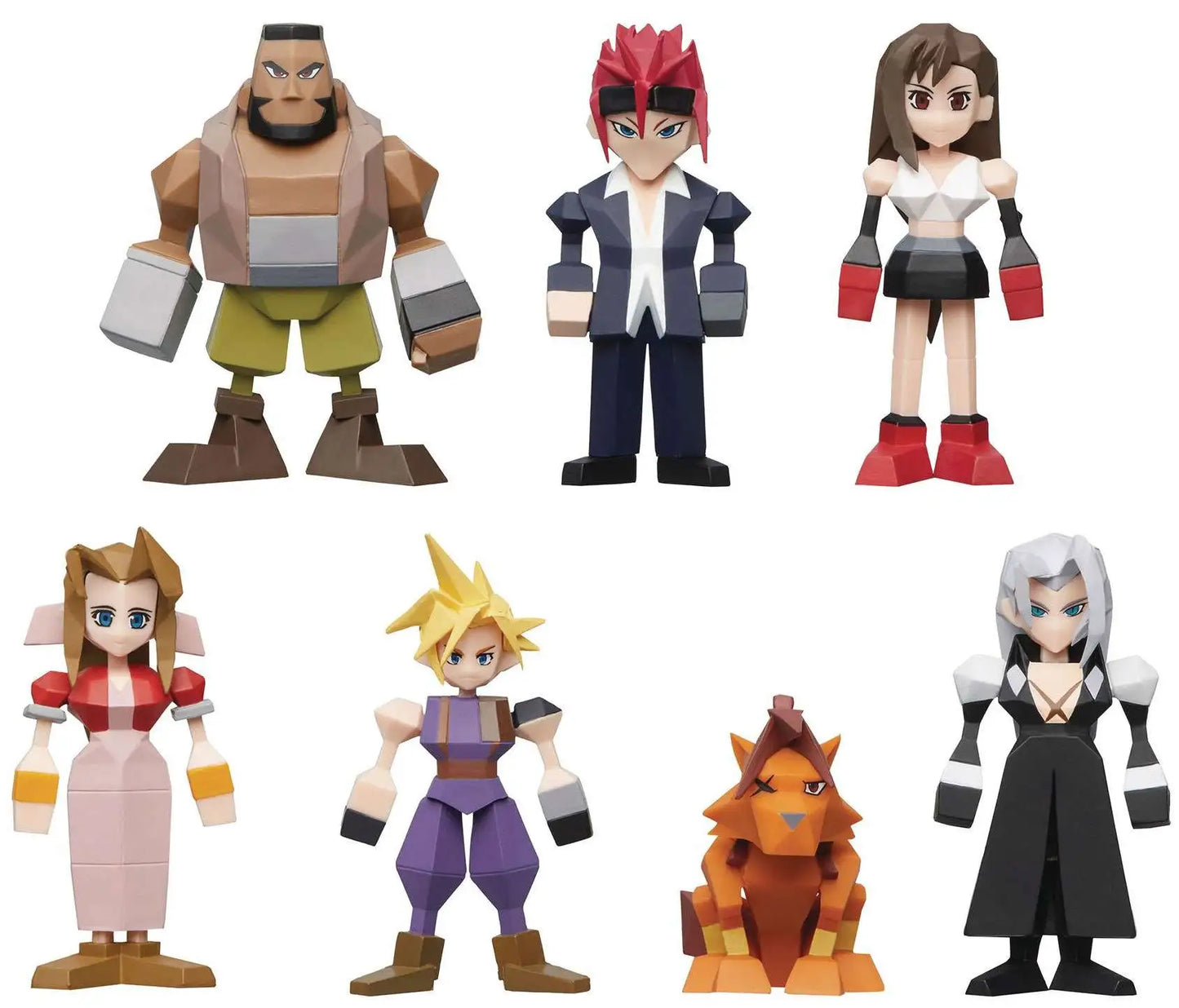 Final Fantasy VII: Polygon Figure Vol. 1 (Blind Box)