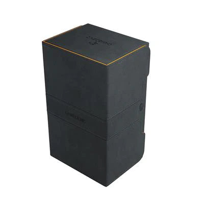 Gamegenic: Stronghold 200+ XL Exclusive Color Combination Deck Box (Black / Orange)