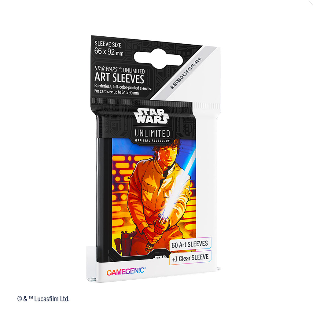 Star Wars: Unlimited - Spark of Rebellion - Art Sleeves (60 Art Sleeves and 1 Clear Sleeve)