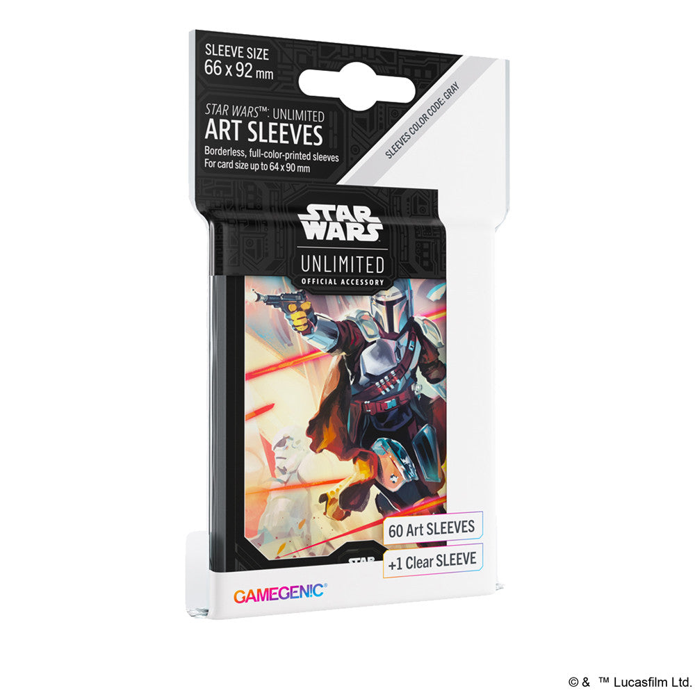 Star Wars: Unlimited - Shadows of the Galaxy - Art Sleeves (60 Art Sleeves and 1 Clear Sleeve)