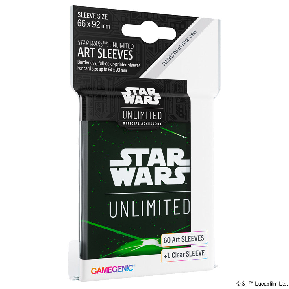 Star Wars: Unlimited - Shadows of the Galaxy - Art Sleeves (60 Art Sleeves and 1 Clear Sleeve)