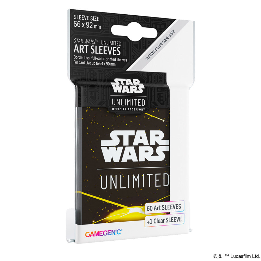 Star Wars: Unlimited - Shadows of the Galaxy - Art Sleeves (60 Art Sleeves and 1 Clear Sleeve)