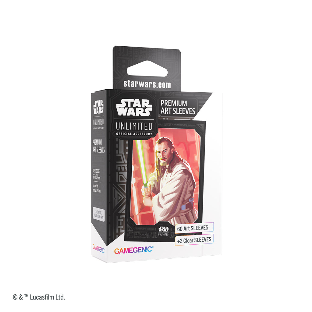 Star Wars: Unlimited - Legends of the Force - Art Sleeves (60 Art Sleeves and 2 Clear Sleeves)