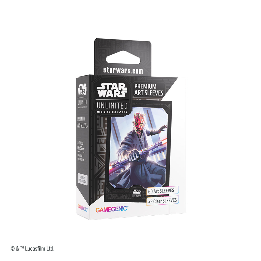 Star Wars: Unlimited - Legends of the Force - Art Sleeves (60 Art Sleeves and 2 Clear Sleeves)