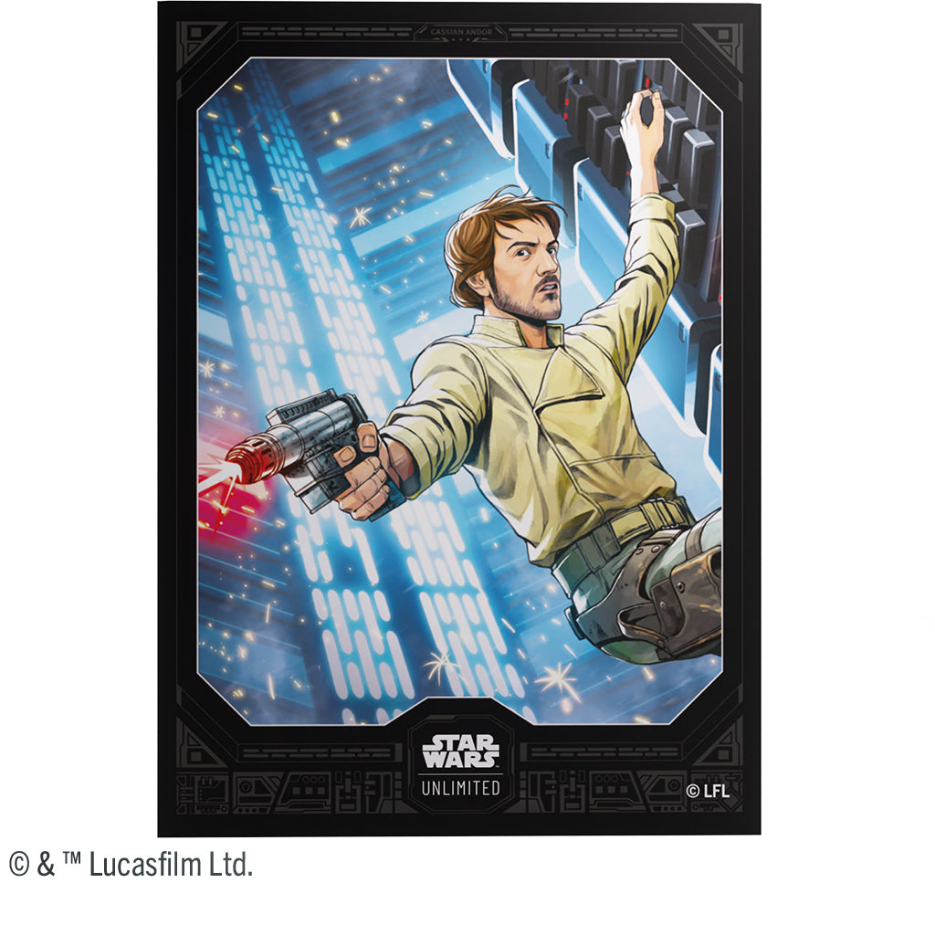 Star Wars: Unlimited - Secrets of Power - Art Sleeves (60 Art Sleeves and 2 Clear Sleeves)