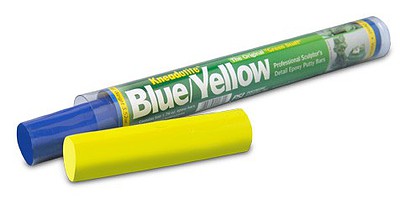 Kneadatite "Green Stuff" Blue/Yellow Epoxy Putty