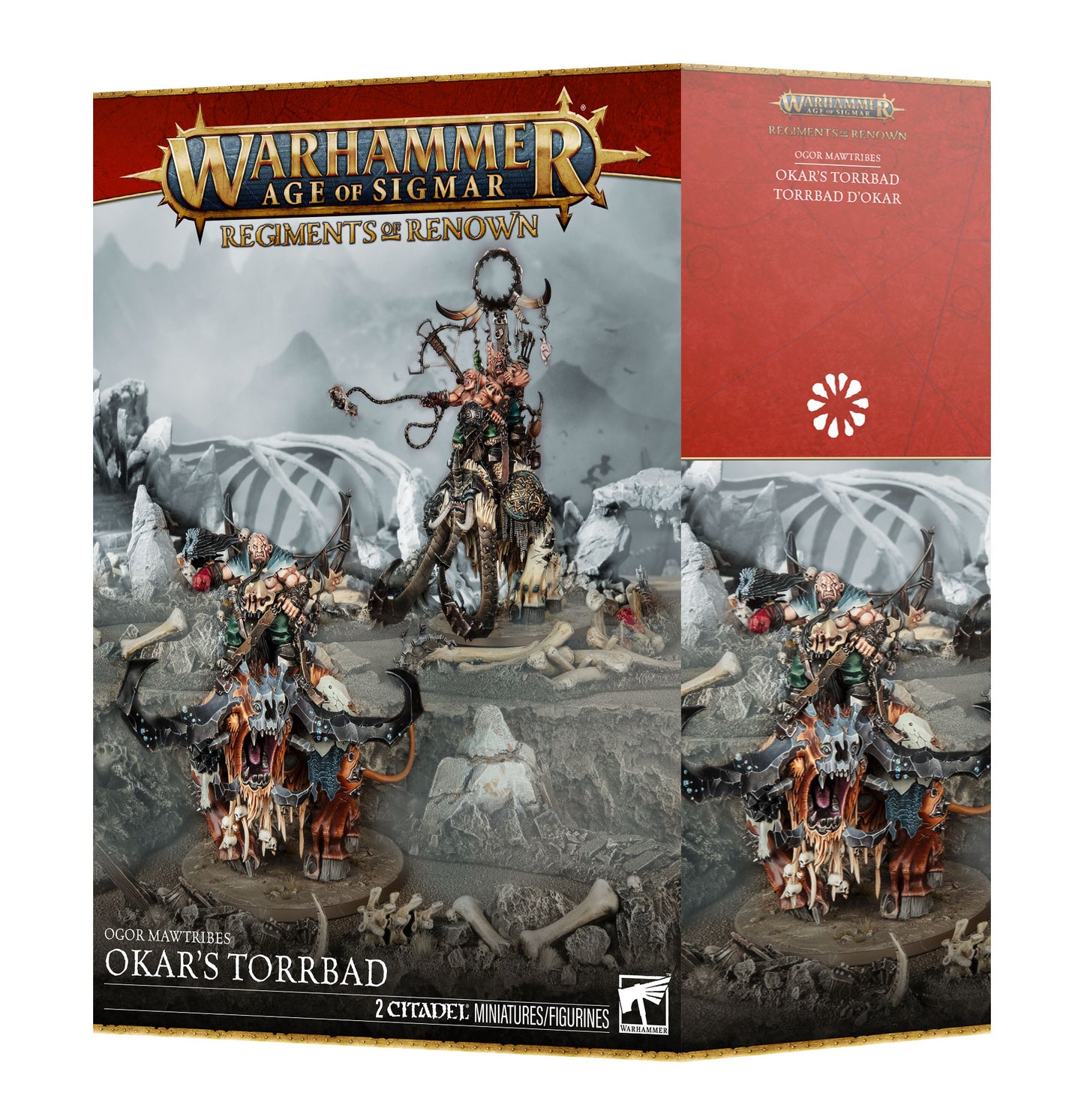 Warhammer: Age of Sigmar - Ogor Mawtribes - Orkar's Torrbad (Pre-Order) (Releases: 8/29/2026)