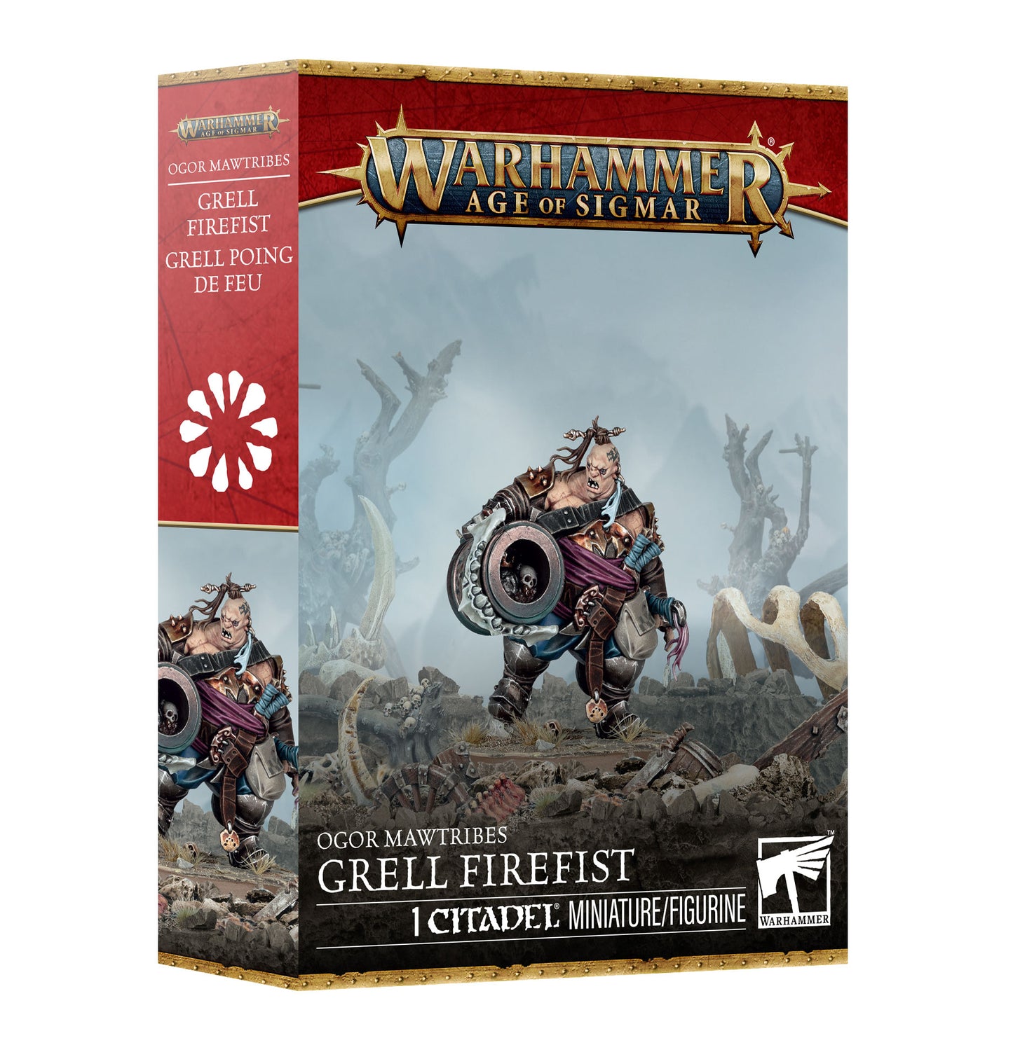 Warhammer: Age of Sigmar - Ogor Mawtribes - Grell Firefist (Pre-Order) (Releases: 8/29/2026)