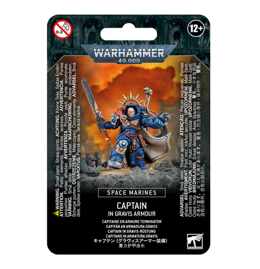 Warhammer: 40,000 - Space Marines - Captain in Gravis Armour
