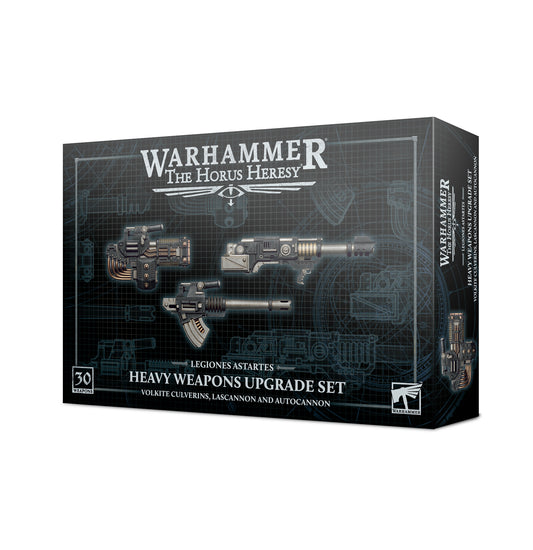 Warhammer: The Horus Heresy - Legiones Astartes - Heavy Weapons Upgrade Set - Volkite Culverins, Lascannons, and Autocannons