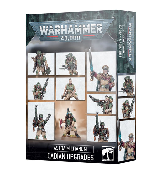 Warhammer: 40,000 - Astra Militarum - Cadian Upgrades