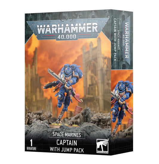 Warhammer: 40,000 - Space Marines - Captain with Jump Pack
