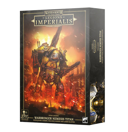 Warhammer: The Horus Heresy - Legions Imperialis: Titan Legions - Warbringer Nemesis Titan with Quake Cannon