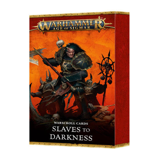 Warhammer: Age of Sigmar - Warscroll Cards: Slaves to Darkness