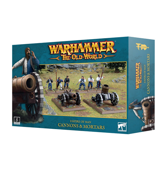 Warhammer: The Old World - Empire of Man - Cannons and Mortars