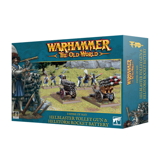 Warhammer: The Old World - Empire of Man - Helblaster Volley Gun / Helstorm Battery