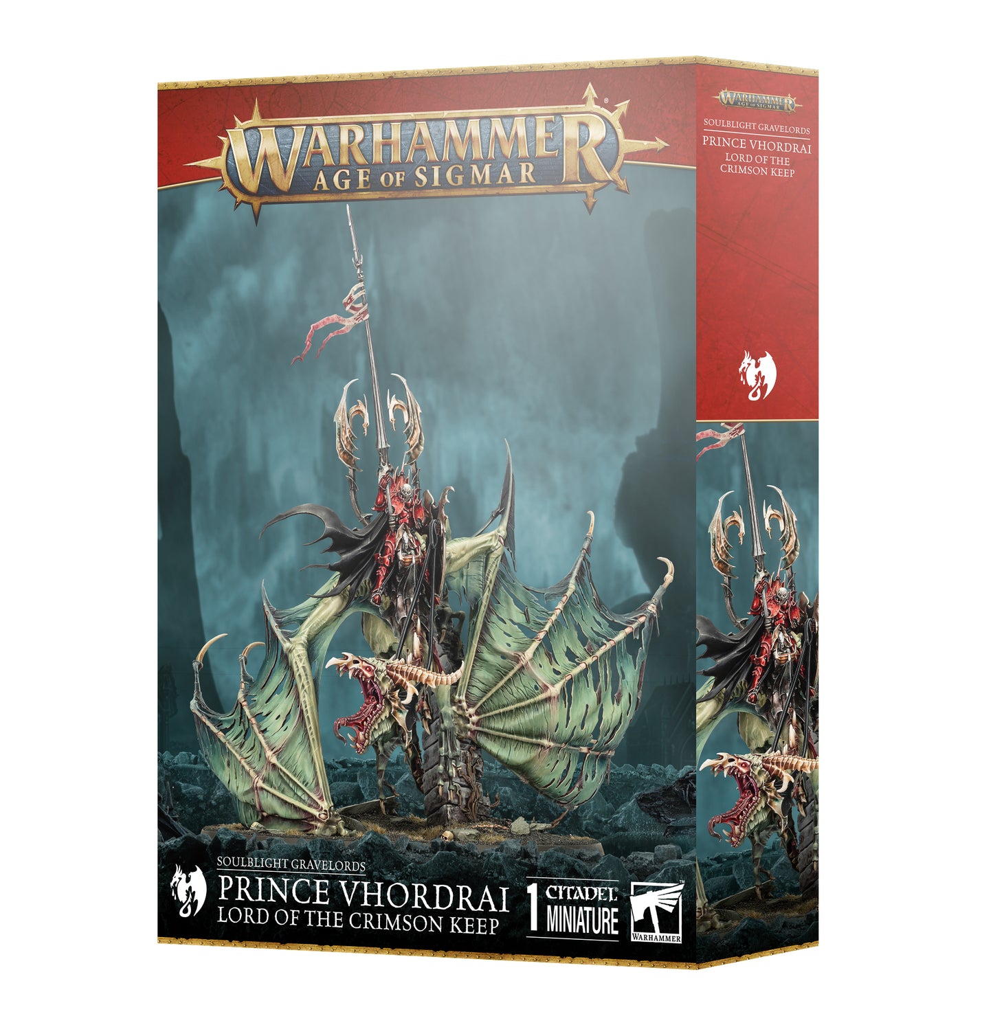 Warhammer: Age of Sigmar - Soulblight Gravelords - Prince Vhordrai, Lord of the Crimson Keep