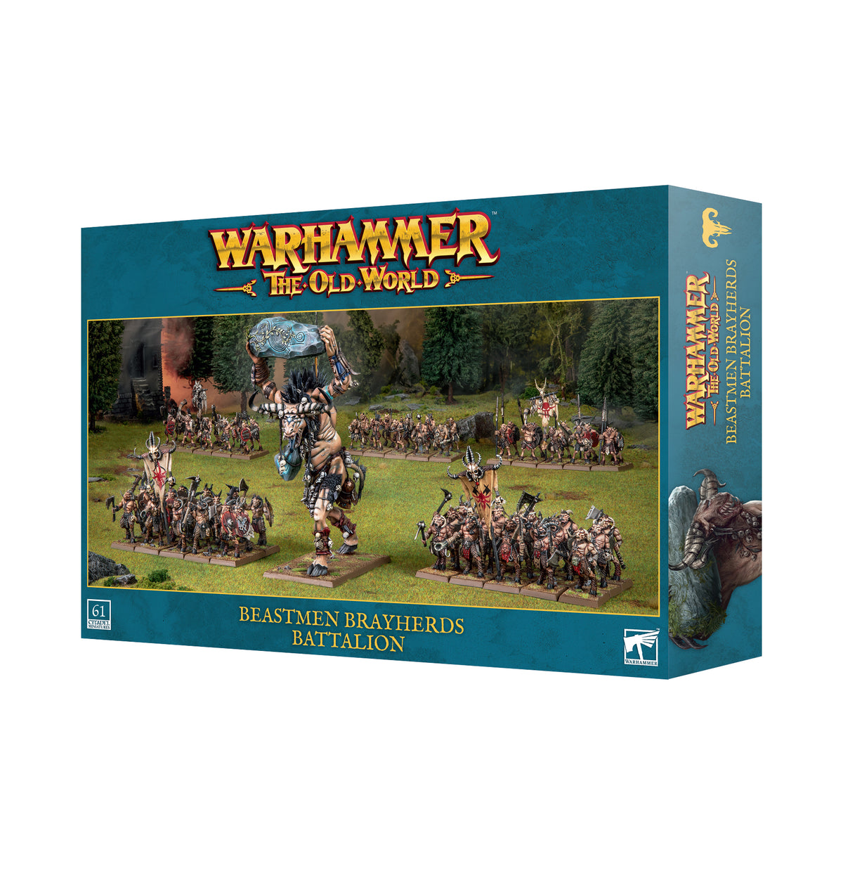Games Workshop Battalion: Beastmen Brayherds – Warhammer The Old World / Age Of Sigmar – Unassembled & Unpainted