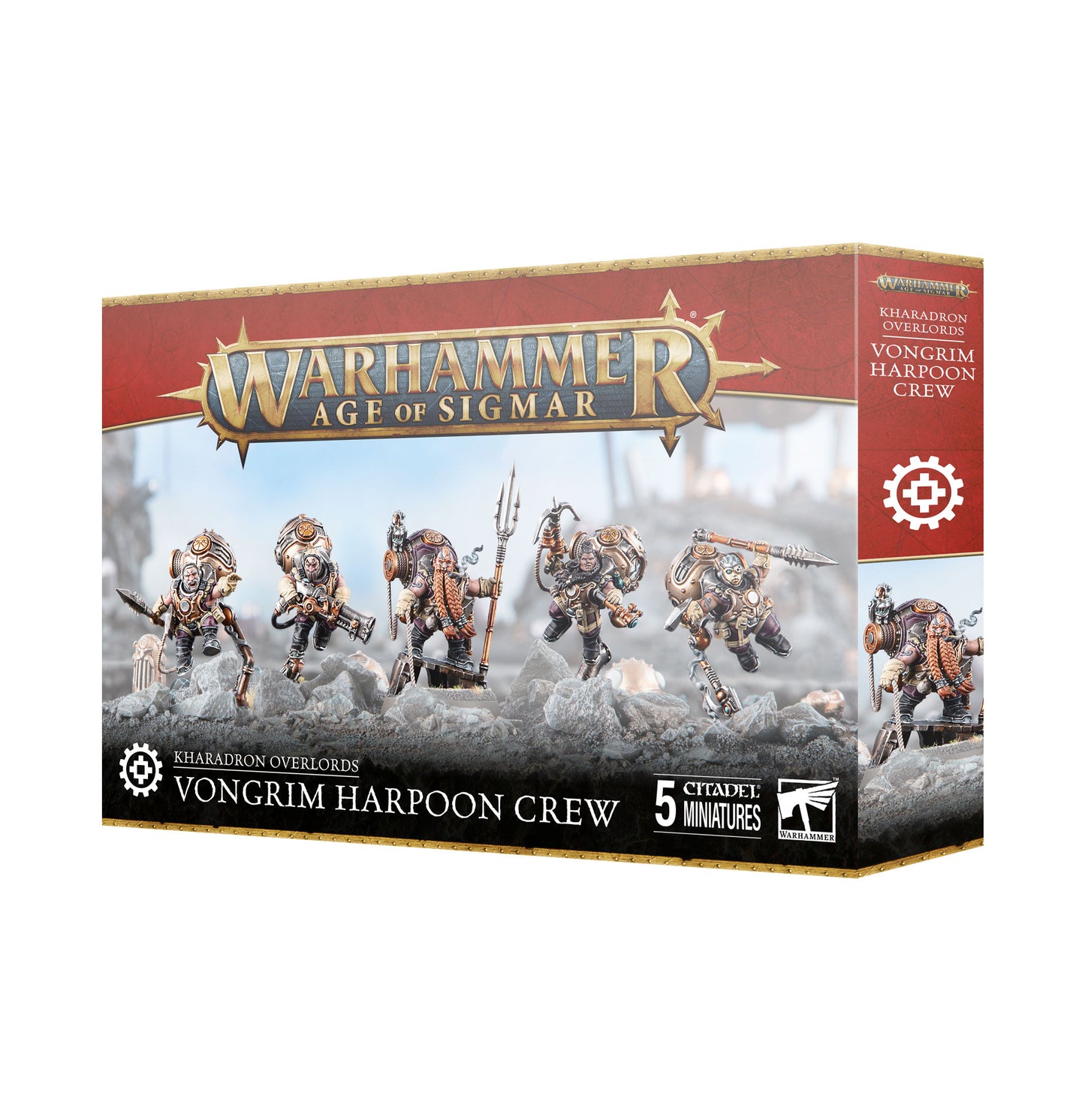 Warhammer: Age of Sigmar - Kharadron Overlords - Vongrim Harpoon Crew