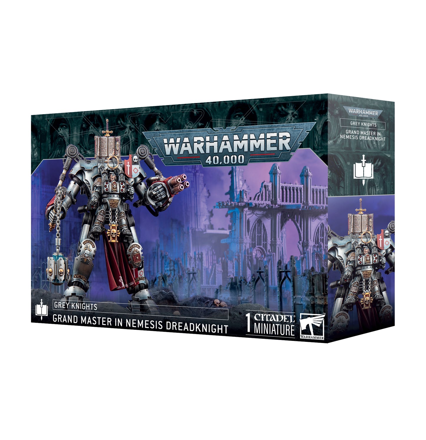 Warhammer: 40,000 - Grey Knights - Grandmaster in Nemesis Dreadknight