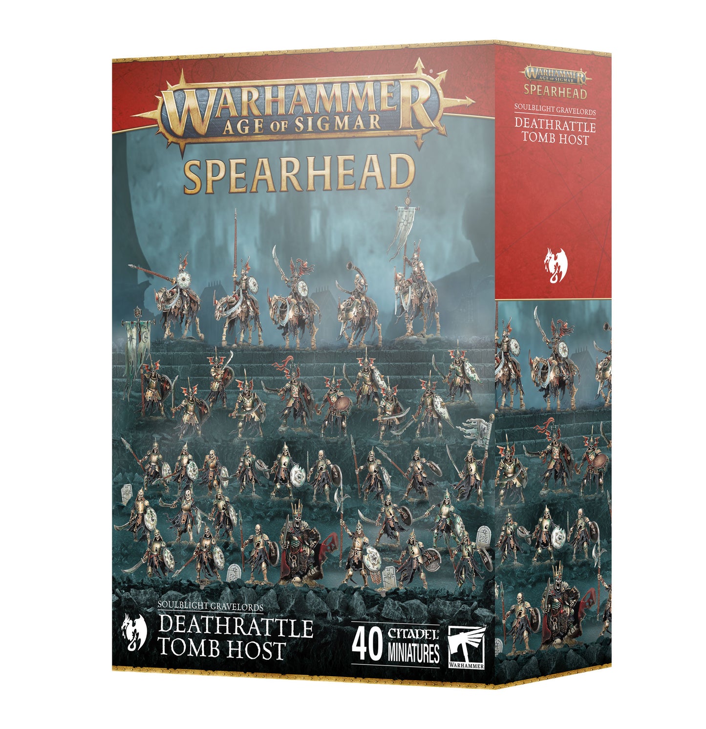 Warhammer: Age of Sigmar - Soulblight Gravelords - Spearhead: Deathrattle Tomb Host
