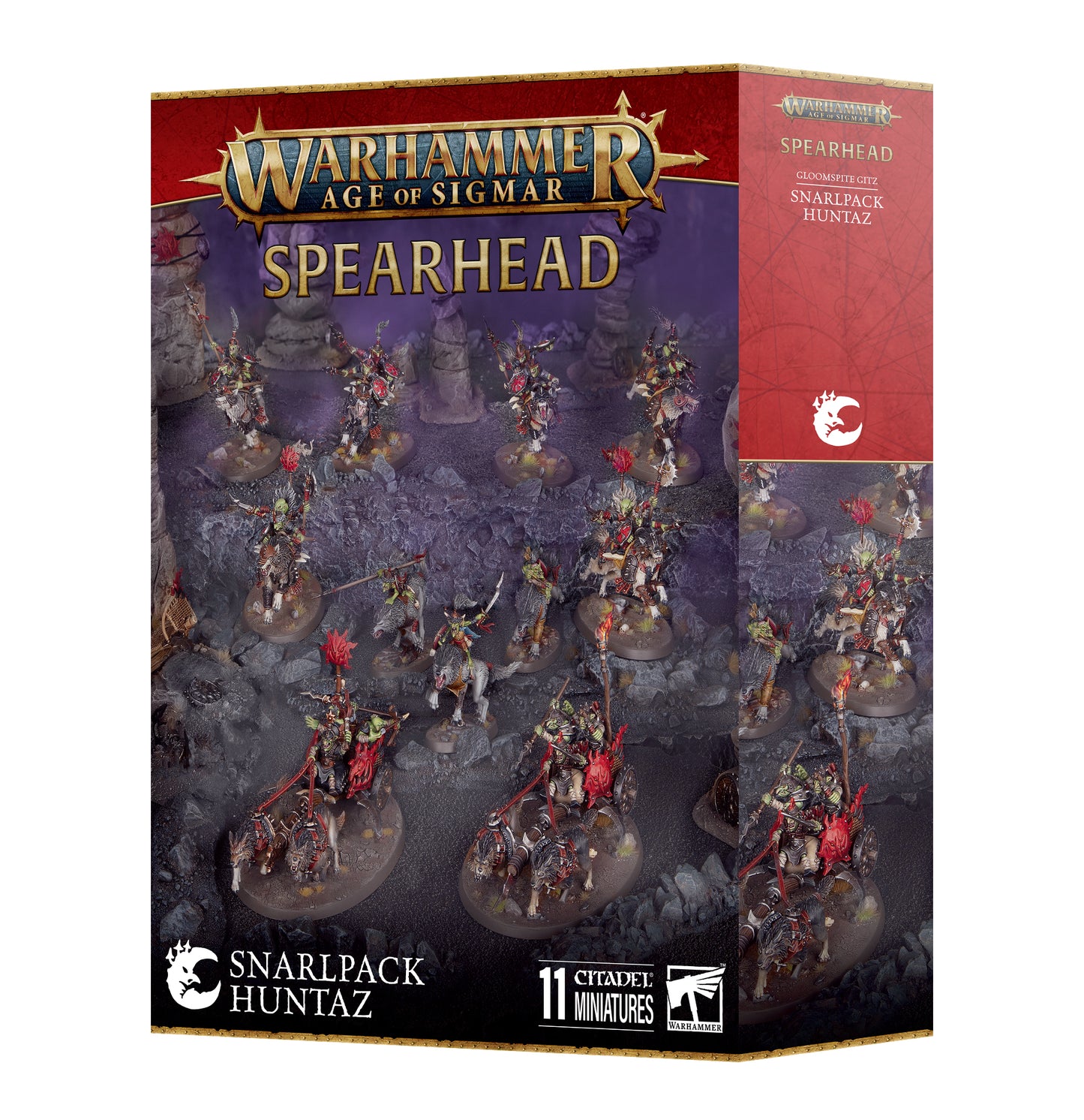 Warhammer: Age of Sigmar - Gloomspite Gitz - Spearhead: Snarlpack Huntaz
