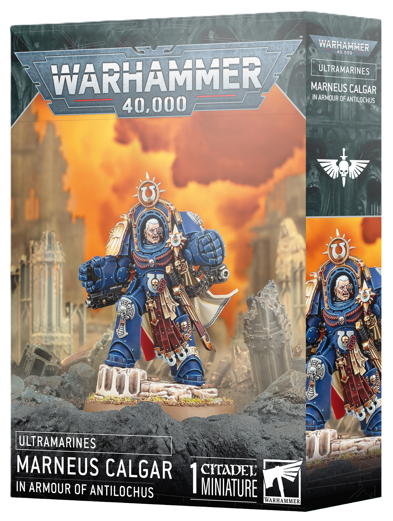 Warhammer: 40,000 - Ultramarines - Marneus Calgar in Armour of Antilochus