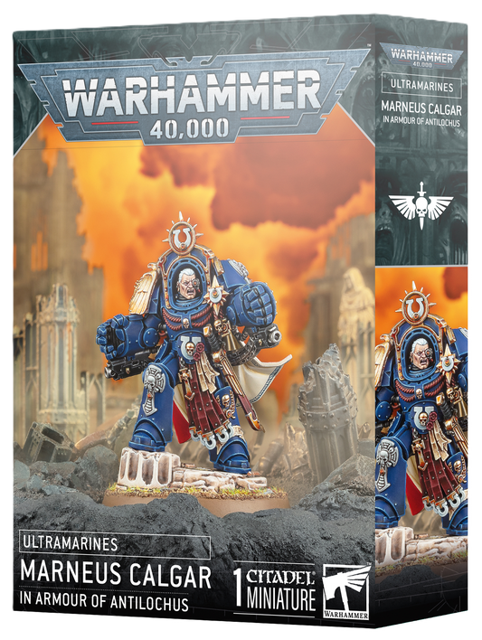 Warhammer: 40,000 - Ultramarines - Marneus Calgar in Armour of Antilochus