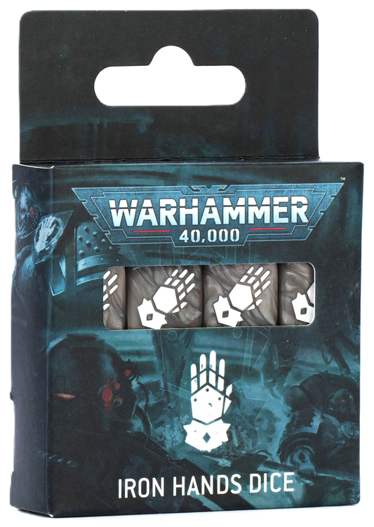 Warhammer: 40,000 - Iron Hands - Dice Set