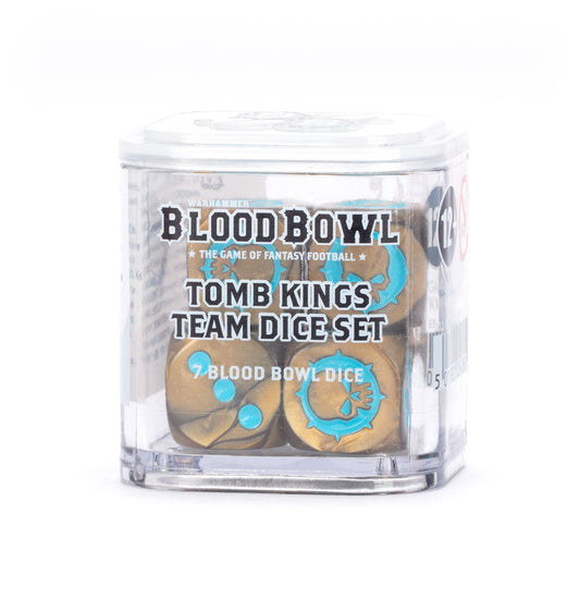Blood Bowl: Tomb Kings Team Dice Set (Pre-Order) (Releases: 11/15/2025)