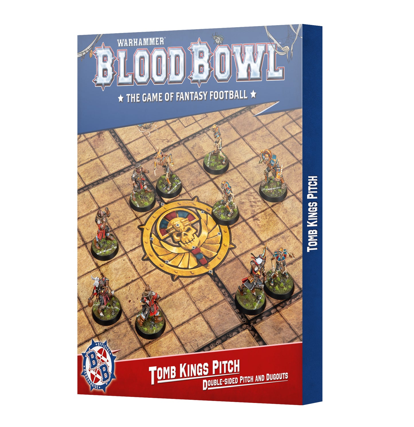 Blood Bowl: Tomb Kings Team Pitch and Dugouts