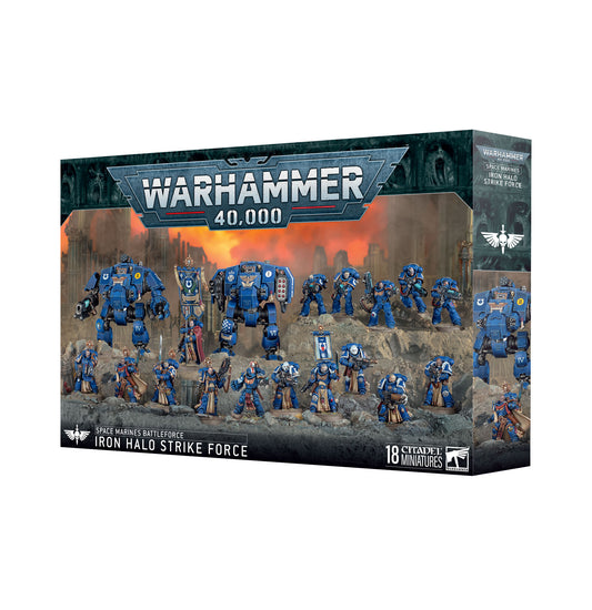 Warhammer: 40,000 - Battleforce: Space Marines - Iron Halo Strike Force (Pre-Order) (Releases: 11/28/2025)