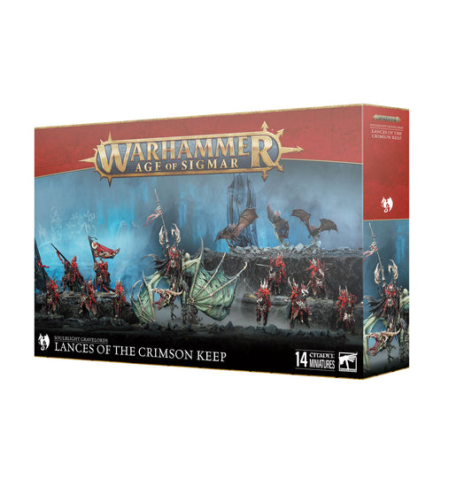 Warhammer: Age of Sigmar - Battleforce: Soulblight Gravelords - Lances of the Crimson Keep (Pre-Order) (Releases: 11/28/2025)