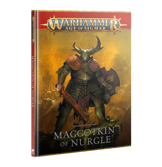 Warhammer: Age of Sigmar - Battletome: Maggotkin of Nurgle (Pre-Order) (Releases: 1/17/2026)