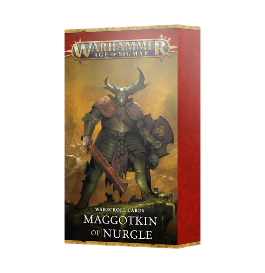 Warhammer: Age of Sigmar - Warscroll Cards: Maggotkin of Nurgle (Pre-Order) (Releases: 1/17/2026)