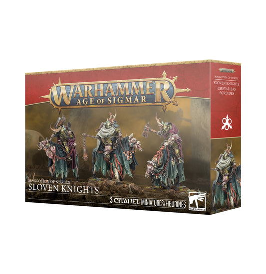 Warhammer: Age of Sigmar - Maggotkin of Nurgle - Sloven Knights (Pre-Order) (Releases: 1/17/2026)