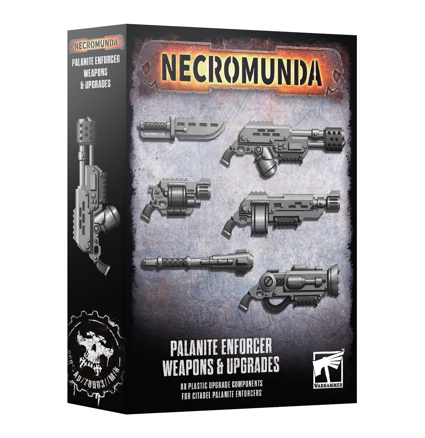 Necromunda: Enforcer Weapons and Upgrades (Pre-Order) (Releases: 12/20/2025)