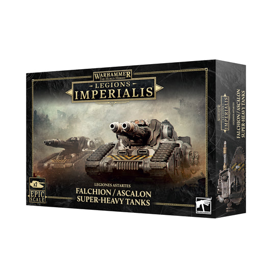 Warhammer: The Horus Heresy - Legions Imperialis: Legiones Astartes - Falchion / Ascalon Super Heavy-Tanks (Pre-Order) (Releases: 12/20/2025)