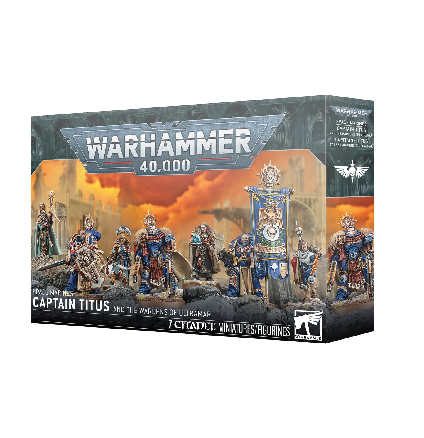 Warhammer: 40,000 - Ultramarines - Captain Titus and The Wardens of Ultramar (Pre-Order) (Releases: 1/24/2026)