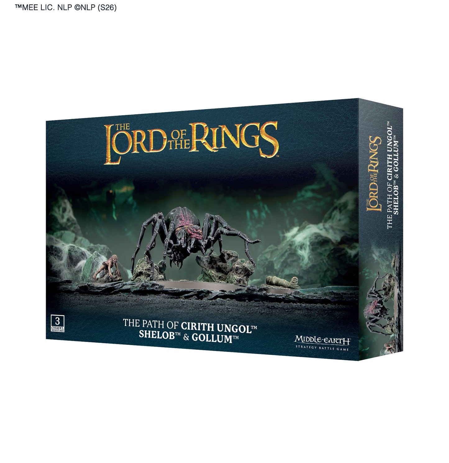 Lord of the Rings: Middle-Earth Strategy Battle Game - The Path of Cirith Ungol: Shelob and Gollum (Pre-Order) (Releases: 1/31/2026)