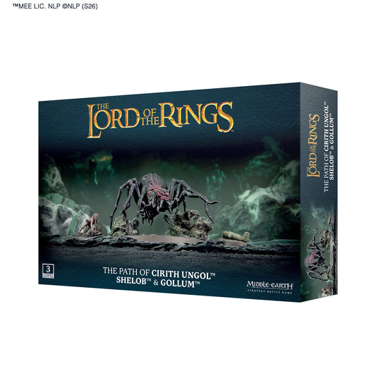 Lord of the Rings: Middle-Earth Strategy Battle Game - The Path of Cirith Ungol: Shelob and Gollum (Pre-Order) (Releases: 1/31/2026)