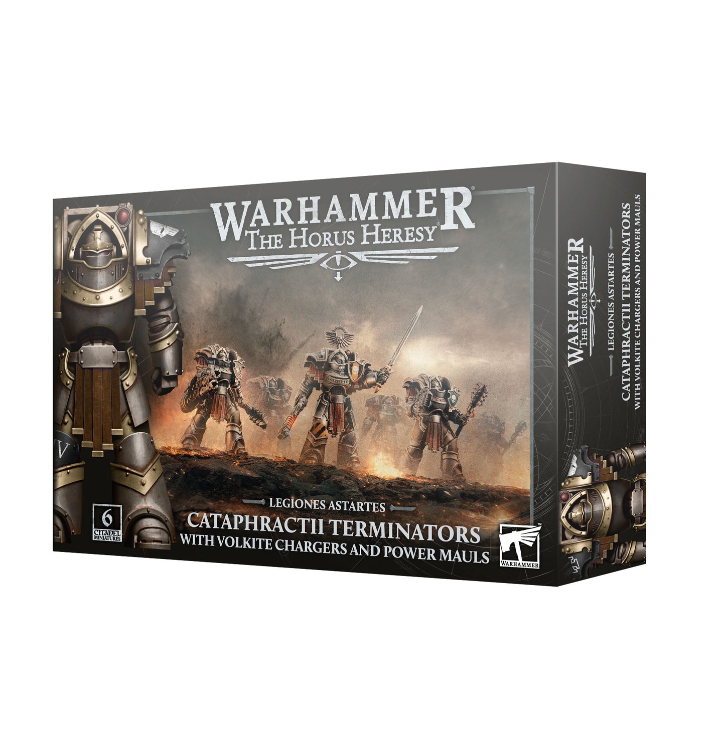 Warhammer: The Horus Heresy - Legiones Astartes - Cataphractii Terminators with Power Mauls (Pre-Order) (Releases: 2/14/2026)