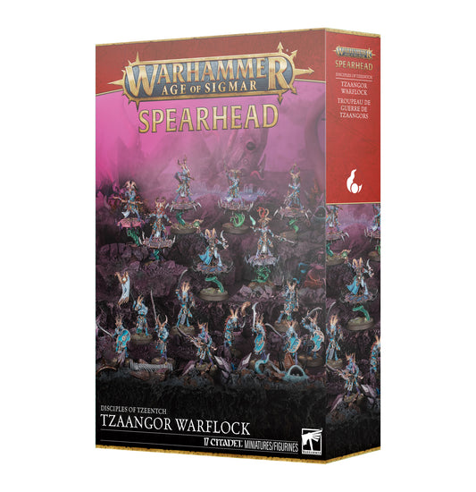 Warhammer: Age of Sigmar - Spearhead: Disciples of Tzeentch - Tzaangor Warflock (Pre-Order) (Releases: 2/21/2026)